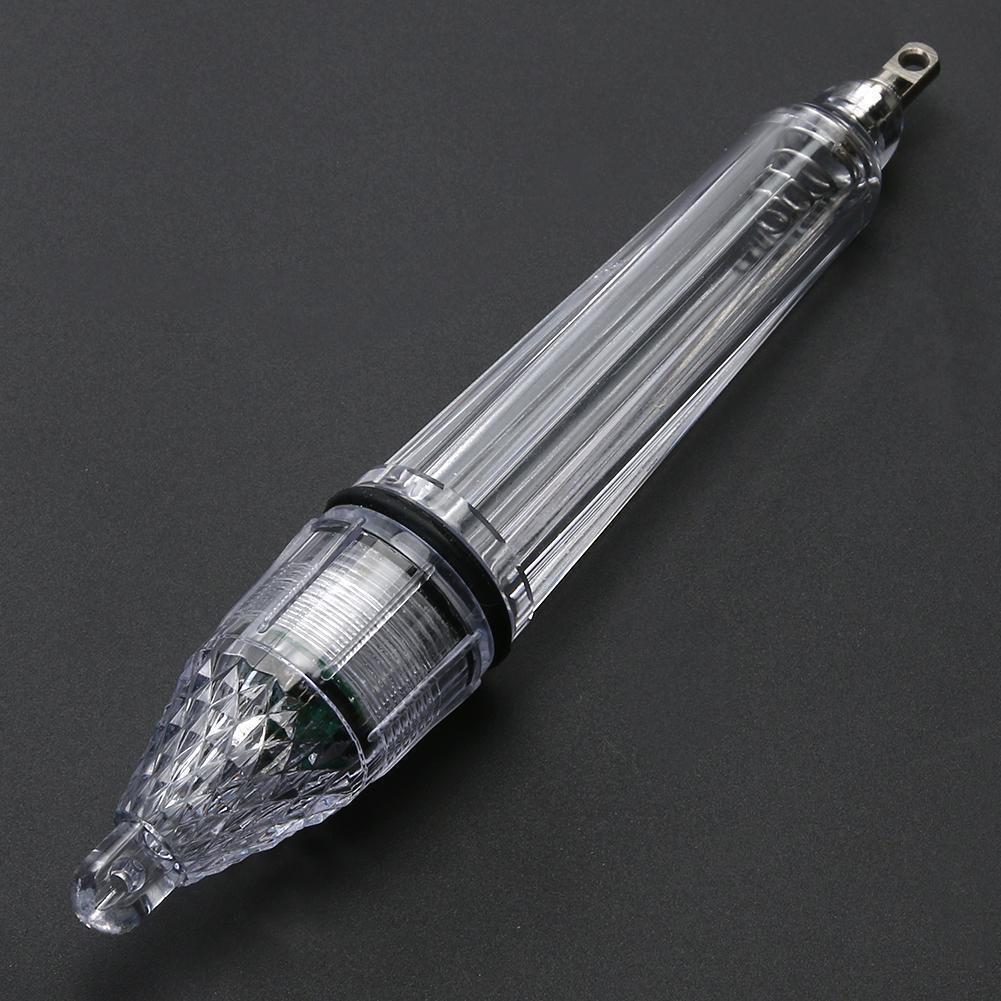 Underwater Fish Attracting Lure LED Fishing Flash Light(White Light)(17CM)