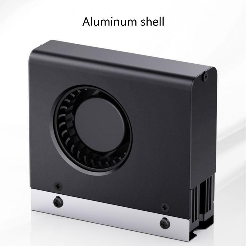 SSD Radiator M.2-10 Low Noise Fan SSD Cooling Heatsink Aluminium Alloy Shell