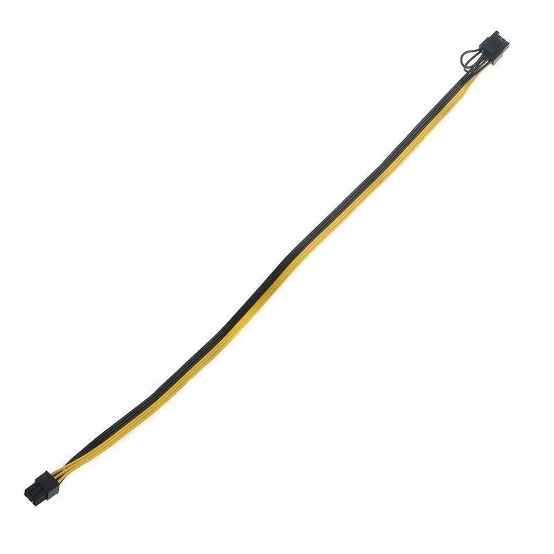 50cm/19.69 in 8 Pin to 6 Pin Male PCI E Graphics Card Power Supply Adapter Cable