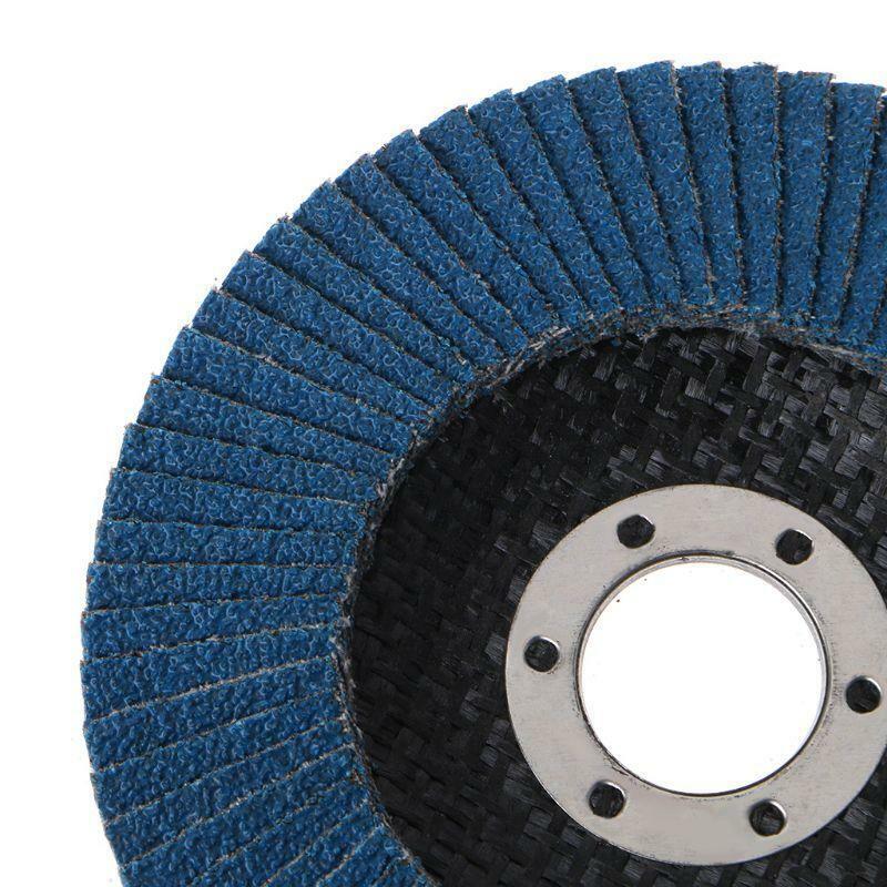 10PCS Professional Flap Discs 115mm 4.5 Inch Sanding Discs 40 Grit Grinding For