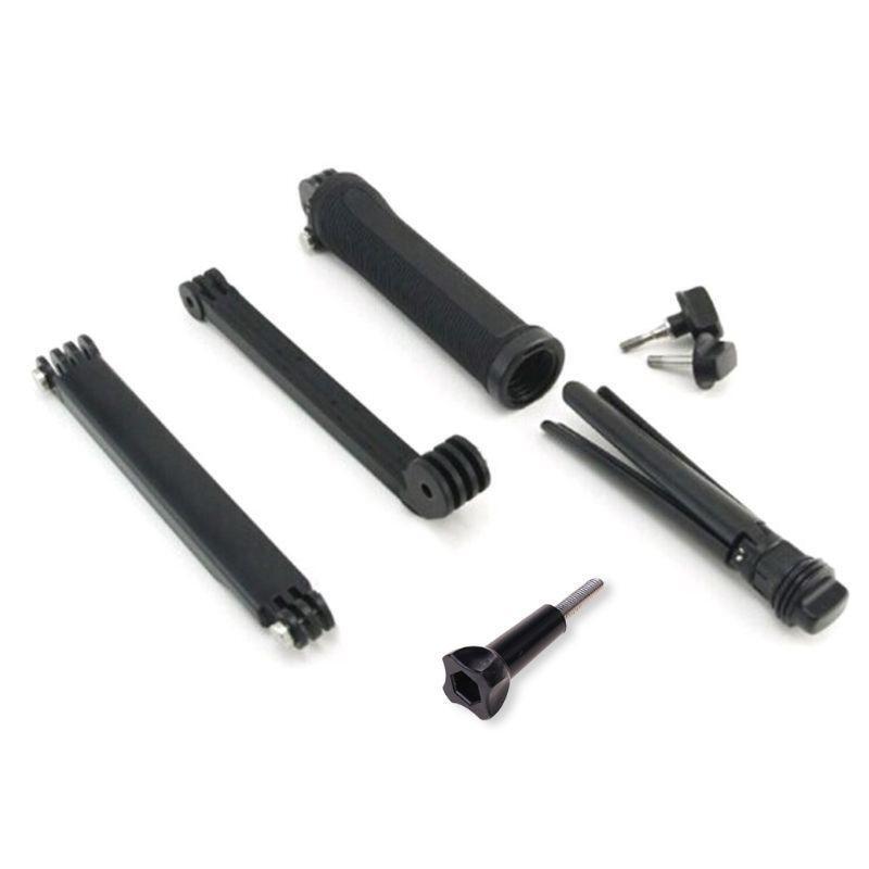 Selfie Stick Smartphone Gimbal Stick with Grip for Go-Pro HERO 8 7 6 Accessories