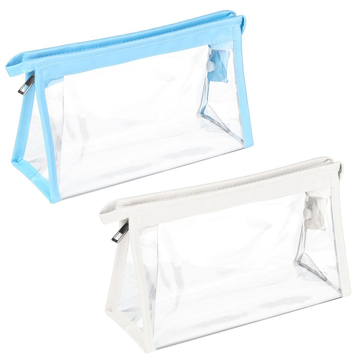 Zipper Handbags Organizer Cosmetic Storage Pencil Case Pen Bag Makeup Pouch