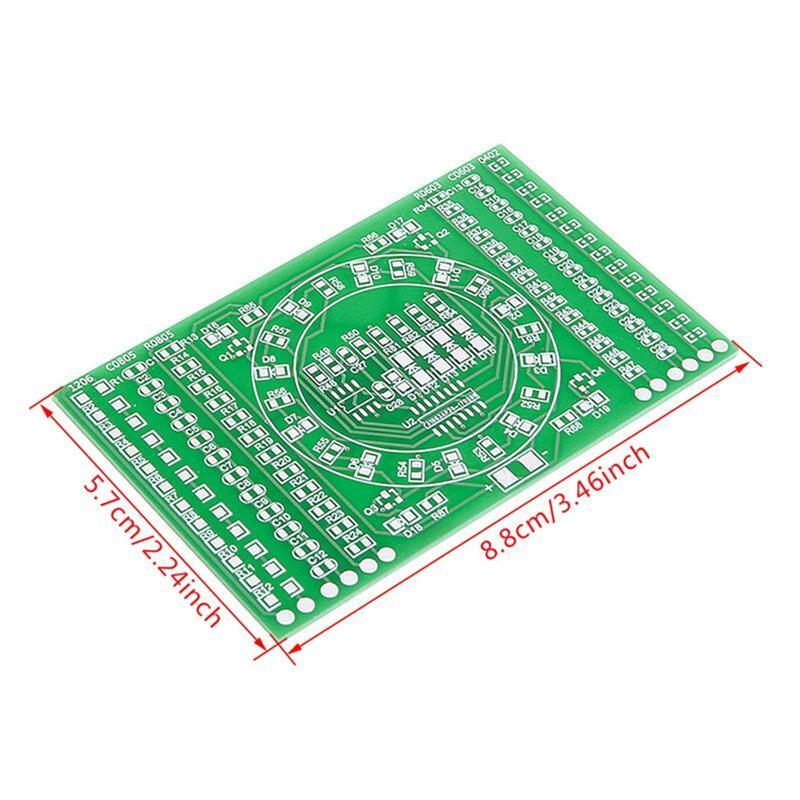 SMD Flashing LED Components Soldering Practice Board Skill Electronic Circuit