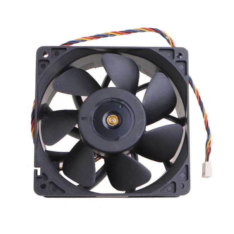 7000 rpm DC Brushless Cooling Fan DF1203812B2FN Miner Cooling Fans 4P 12V 4.5A