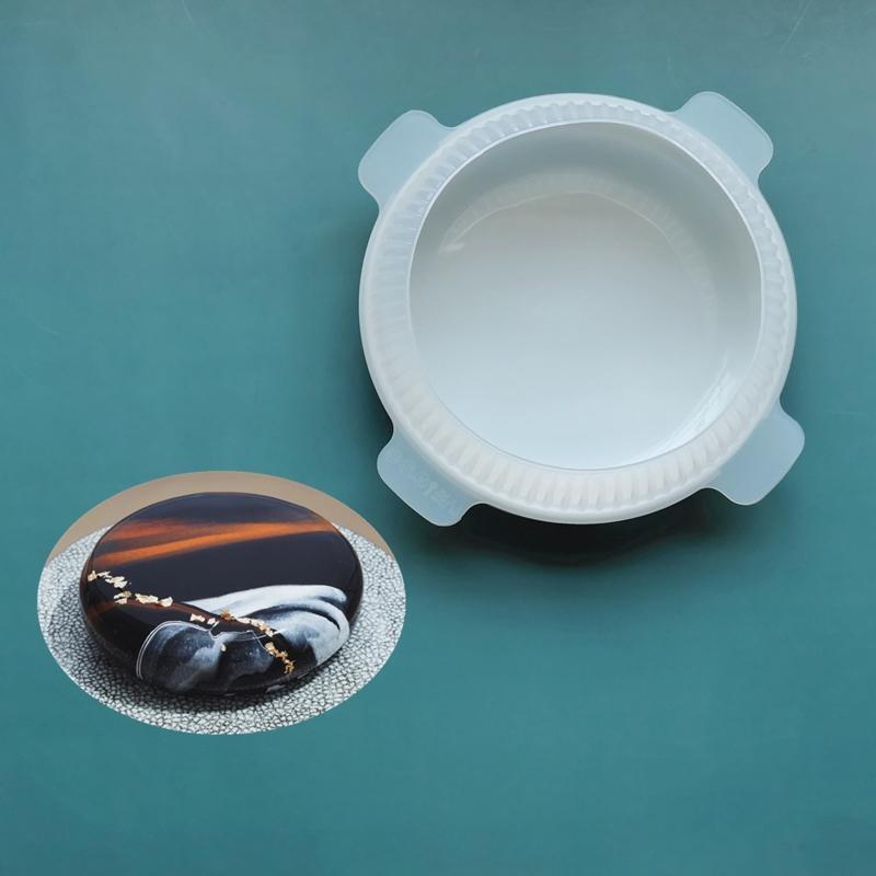 Delicate Disc Food Grade Silicone Biscuit Cookie Cutter Cake Chocolate Baking