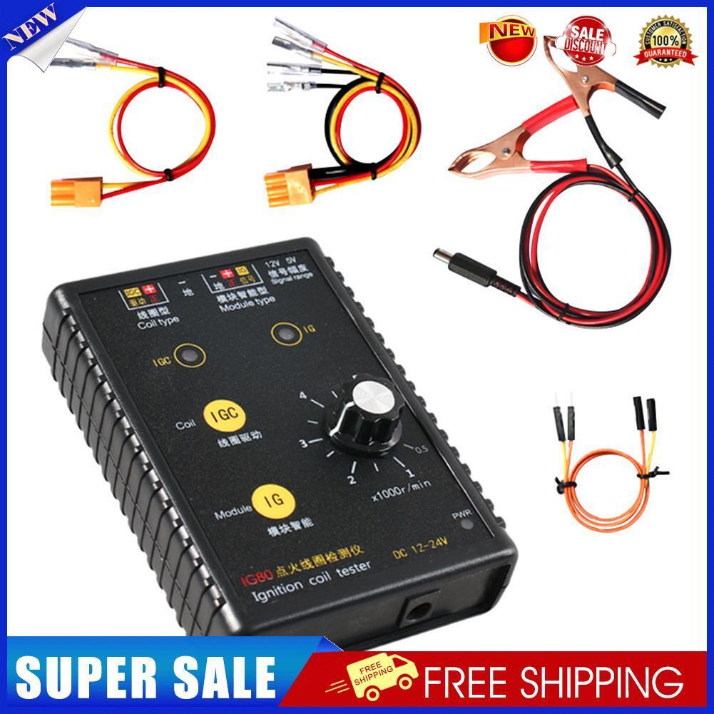 IG80 Automobile Ignition Coil Detector Car Natural Gas Gasoline Tester
