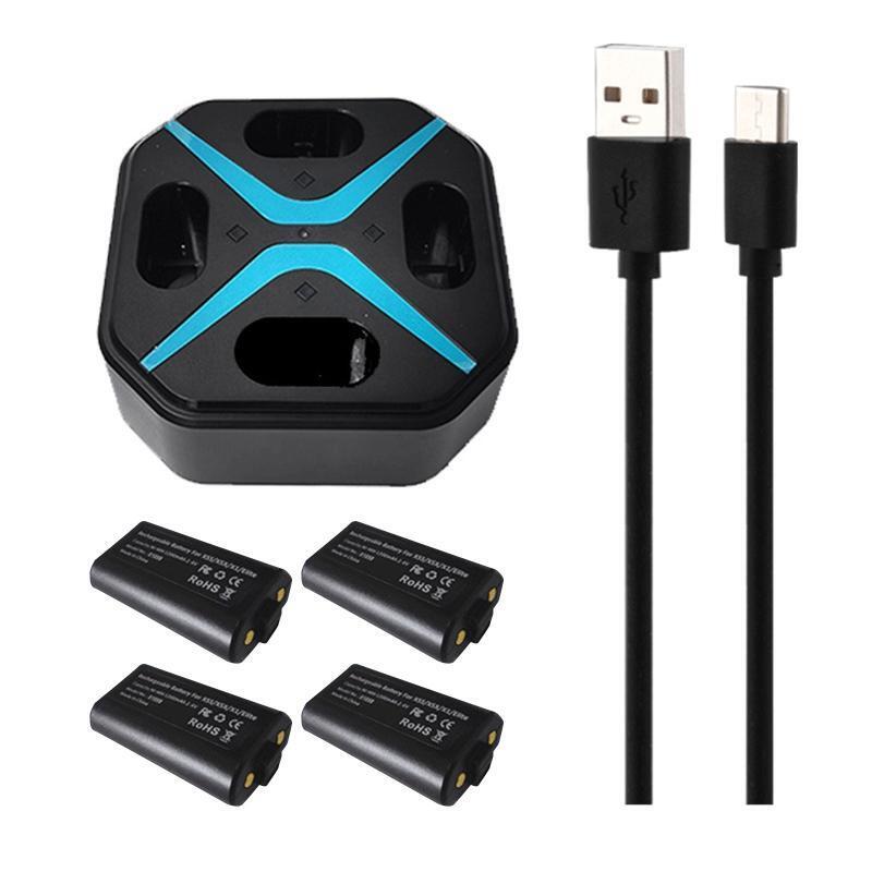 Wireless Gamepads Rechargeable Battery USB Charger forXbox One X/S Controller