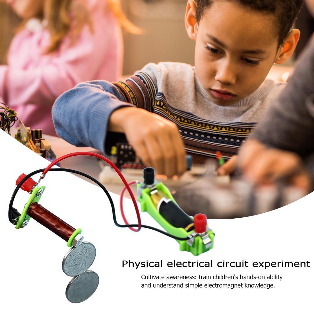 DIY Electromagnetic Experiment Material Kid Science Physics Educational Kit