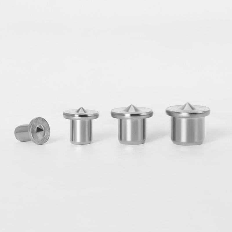 4x Panel Furniture Positioning 1/4" 5/16" 3/8" 1/2"Wood Pin Center Punch Thimble