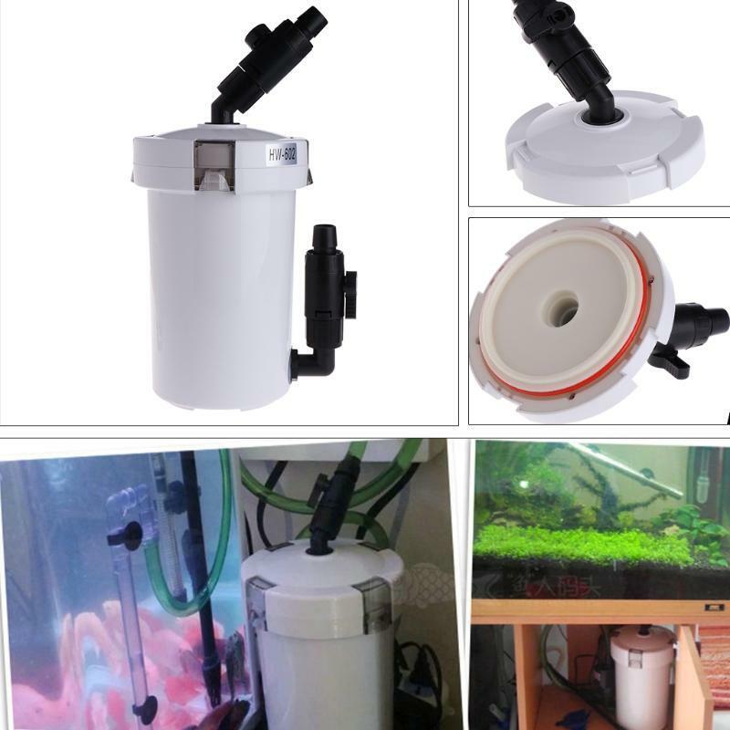 Ultra-Quiet External Filter Bucket HW-602 For Aquarium Fish Tank Without Pump