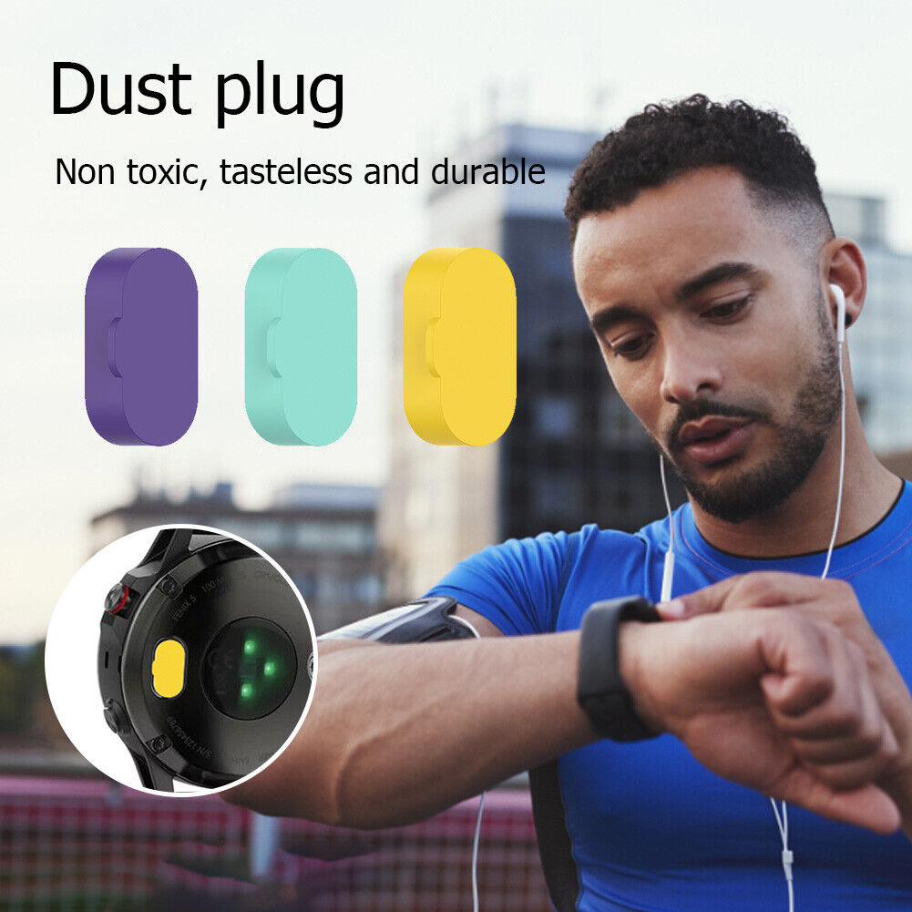 10pcs Charging Port Dustproof Plug for Garmin Fenix 7 / Fenix 7S / Fenix 7X