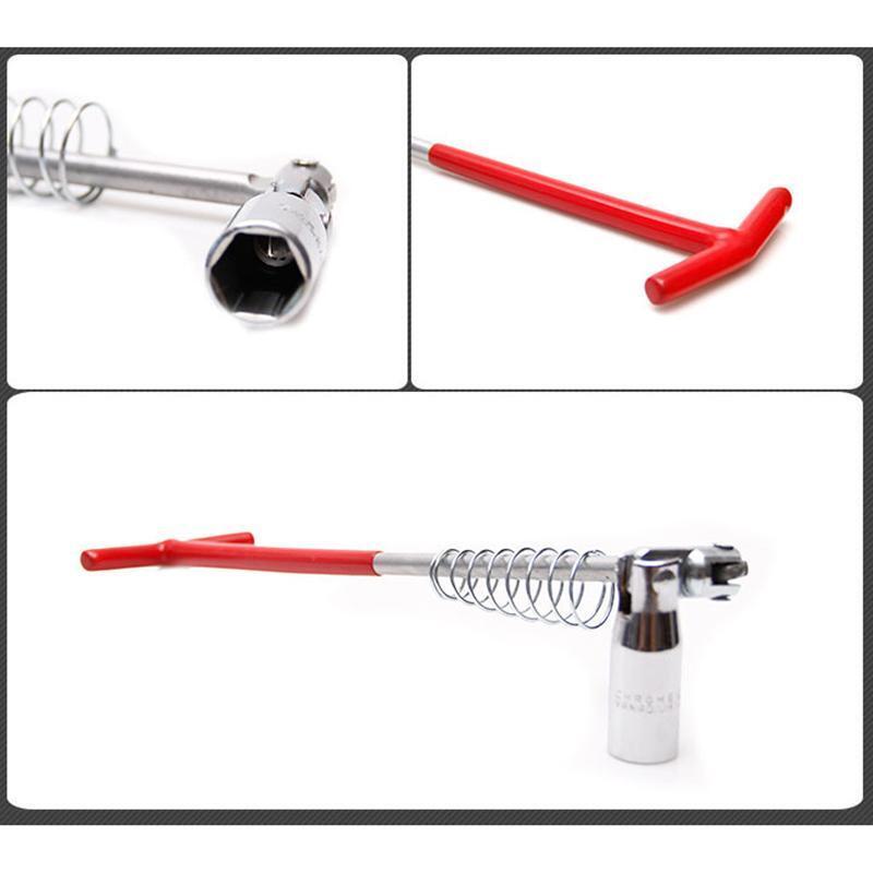 Universal  T-handle Joint  Spark Plug Wrench 16mm(5/8") and 21mm(13/16")