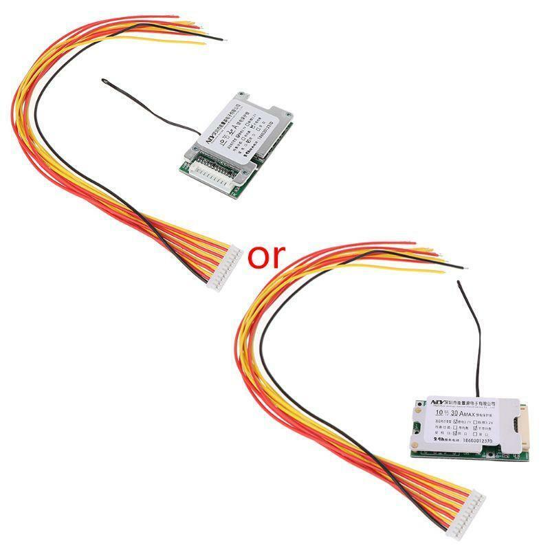 10S 36V 30A Battery Protection Board Li-ion Cell 18650 Battery Protection BMS