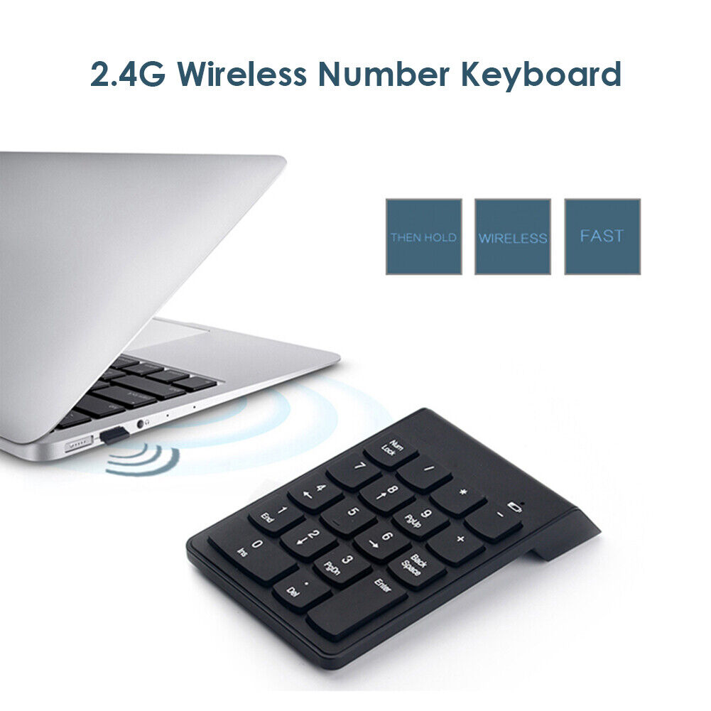 18 Keys 2.4G Numeric Keypad Laptop Tablet Digital Wireless Numpad Keyboard