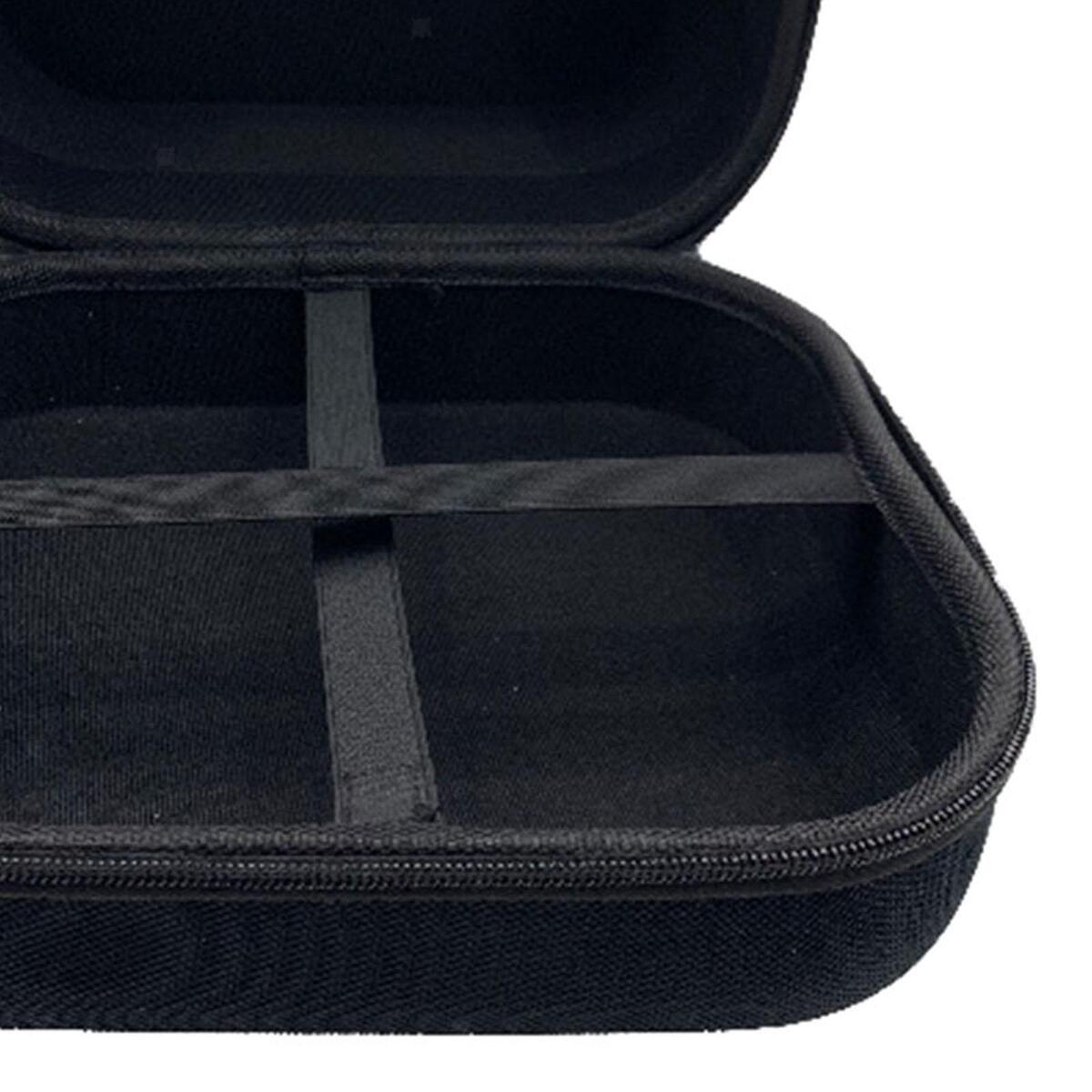 Carrying Case Portable Shockproof Hard EVA with Double Zipper Organizer Storage