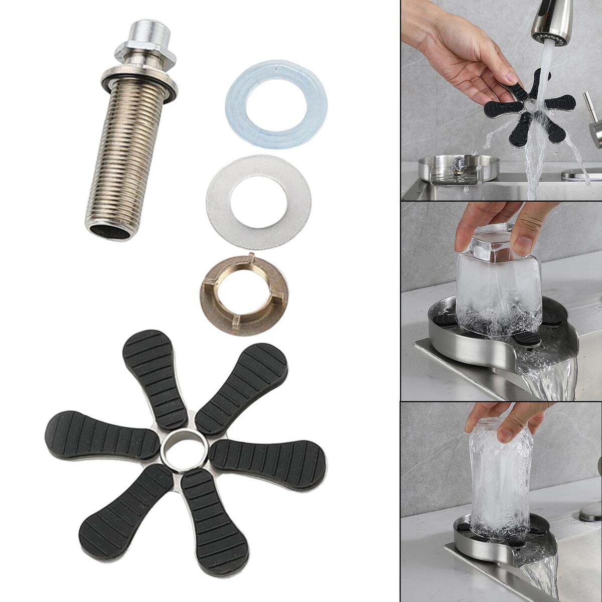 Sink Faucet Glass Rinser Accessories DIY Replacement Professional Easy Use
