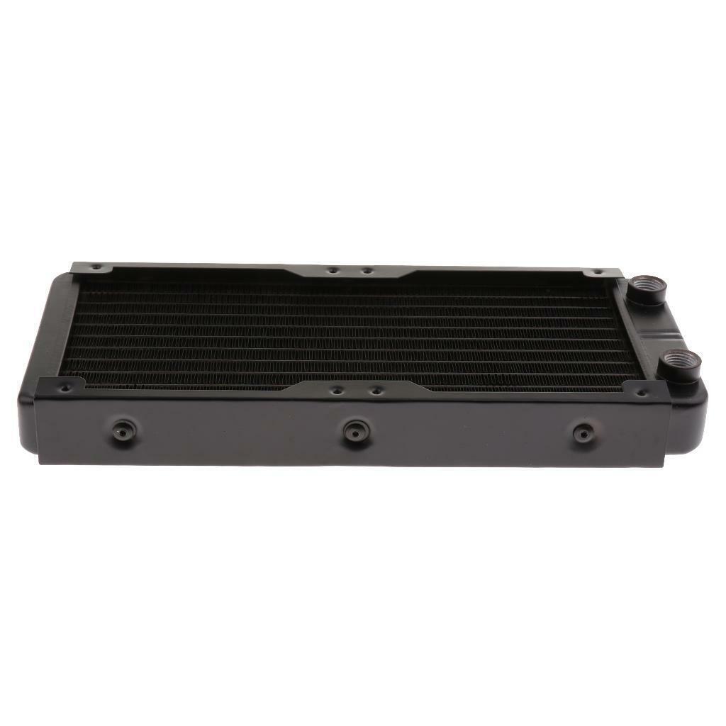 Water Cooling Radiator Heat Sink Computer Aluminum 240mm for CPU Water 12V