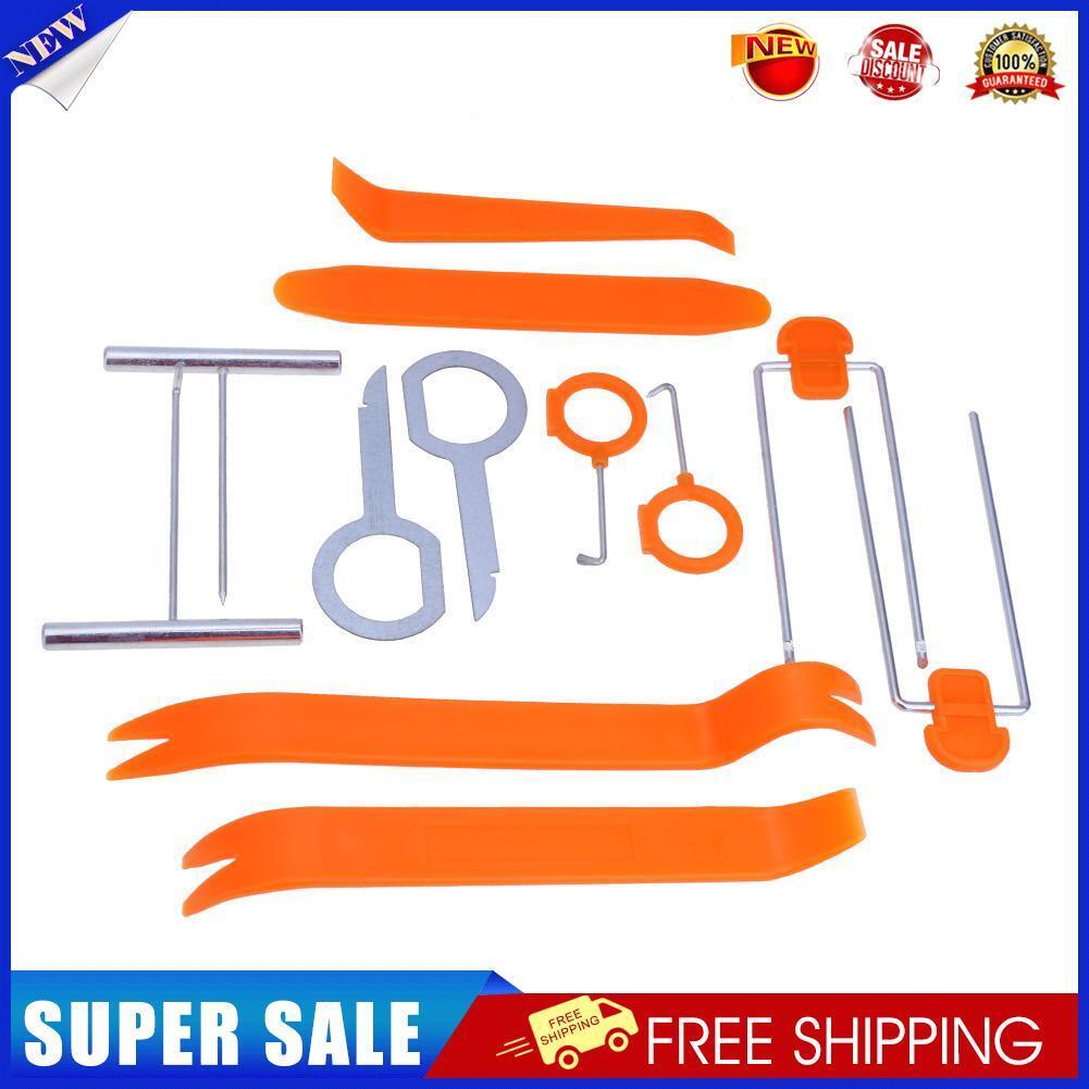 12pcs Car Auto Door Radio Panel Trim Dash Audio Removal Installer Tool Kit