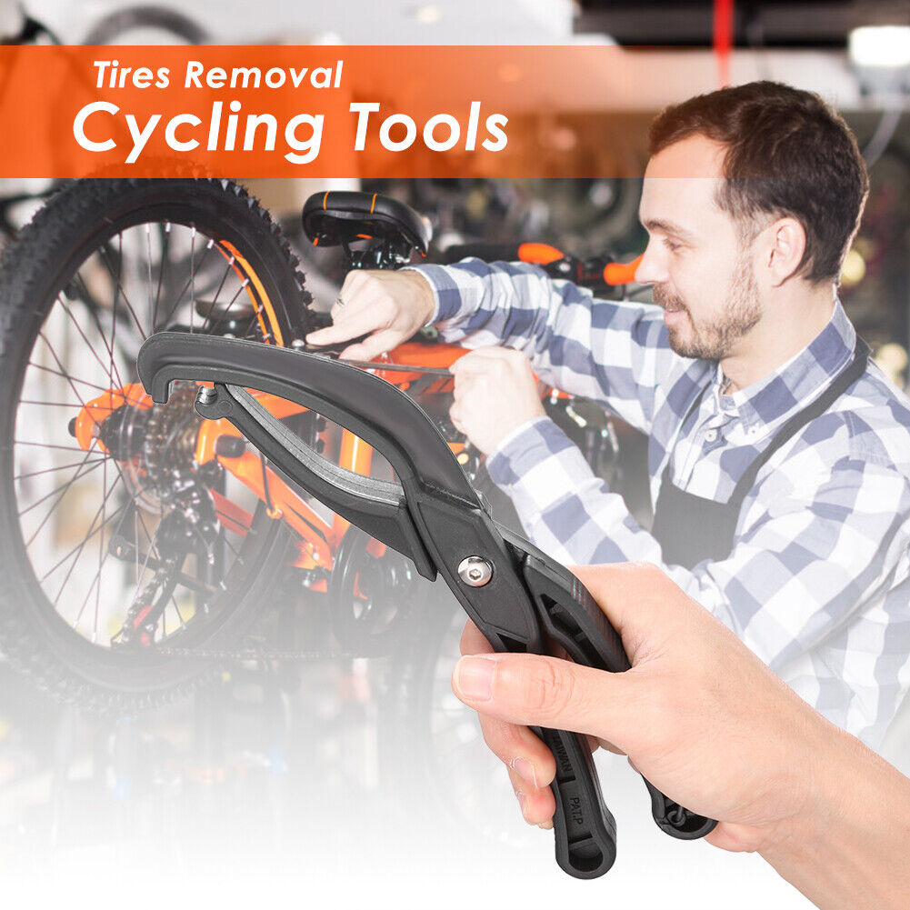 2pcs Bicycle Tire Pliers Clamp Set Bike Tyre Remover Clip Repair Tools