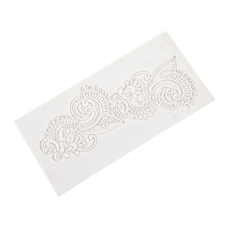 Cake Decorating Lace Silicone Mould DIY Flower Vine Lace Pattern Mold