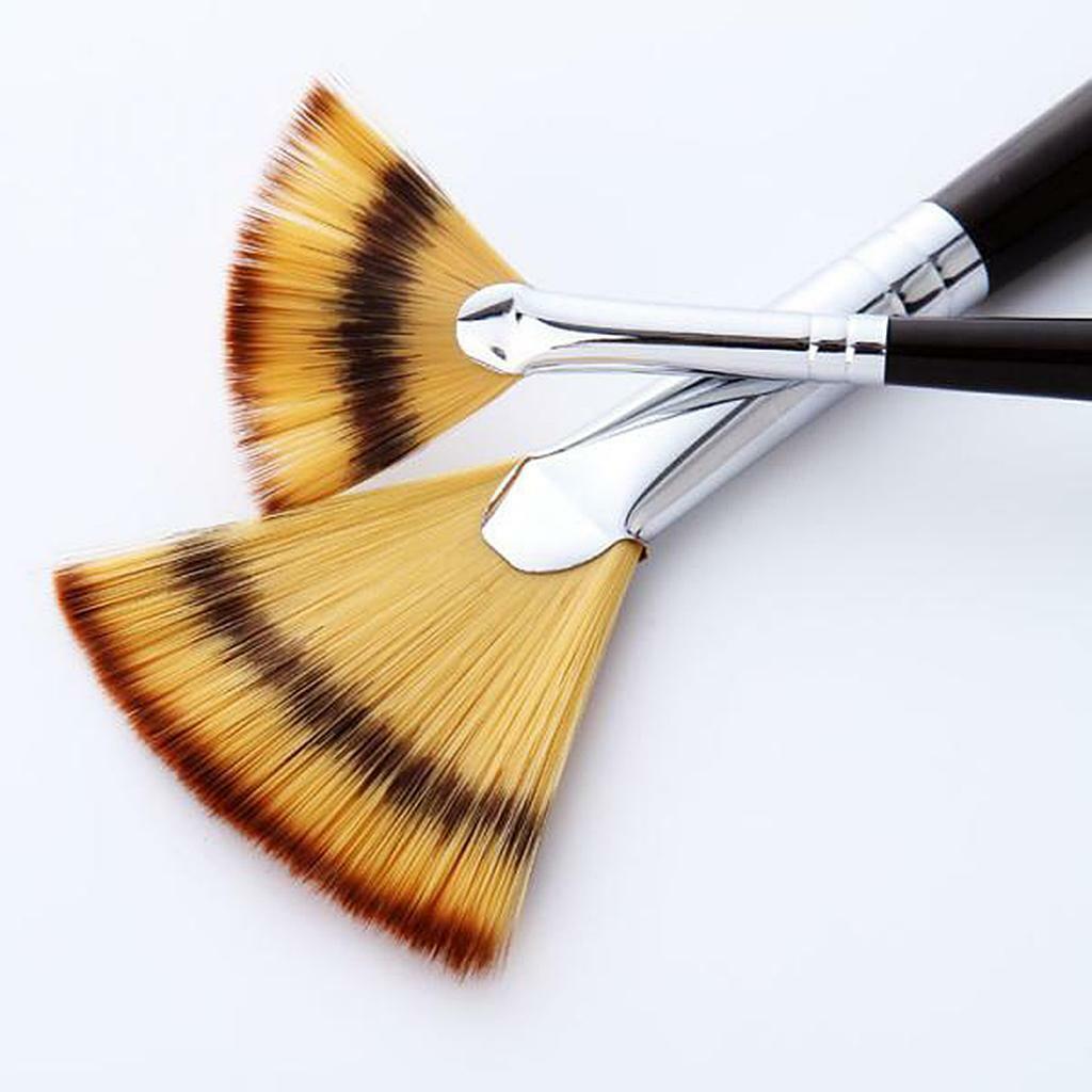 3Sets Paint Brush Fan   DIY Acrylic Painting  Coloring Art