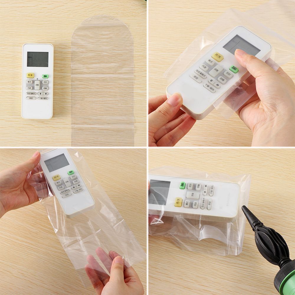 Dust TV Video Remote Control Heat Shrink Cover Case Protector Film Cover