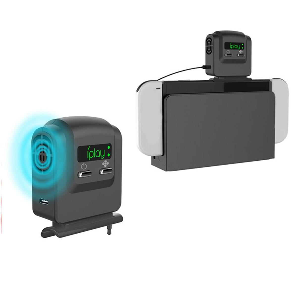 Cooling Fan Two Modes with White Light Cooling System Accessories Cooler LED