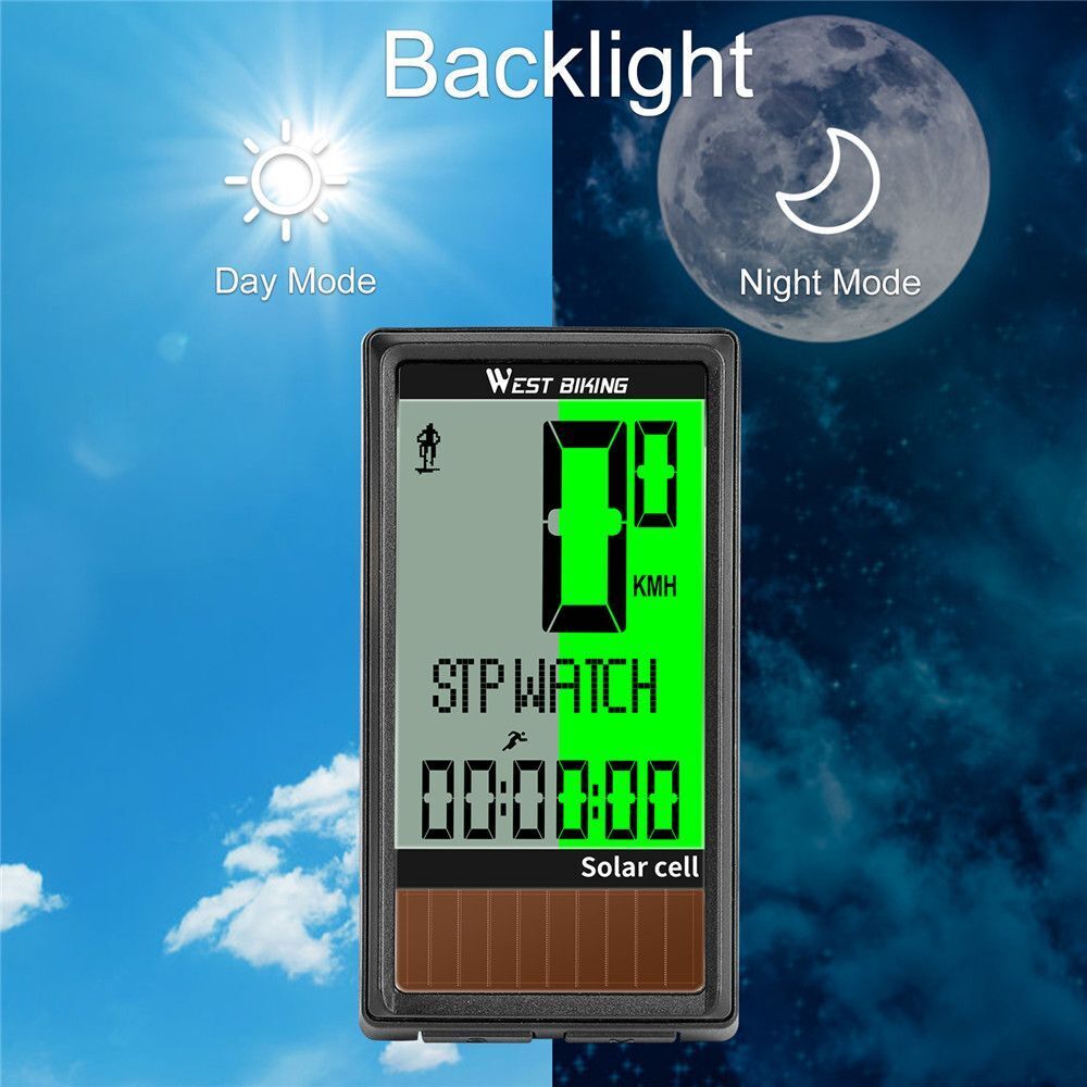 Language Cycling Odometer Bike Speedometer Wireless Stopwatch Bicycle Computer