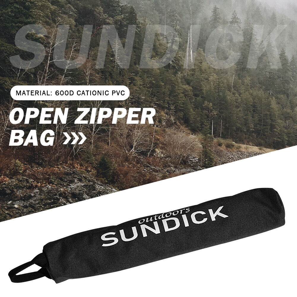 Camping Tent Peg Stake Storage Bag 600D Fabric Zipper Bag Tent Accessories