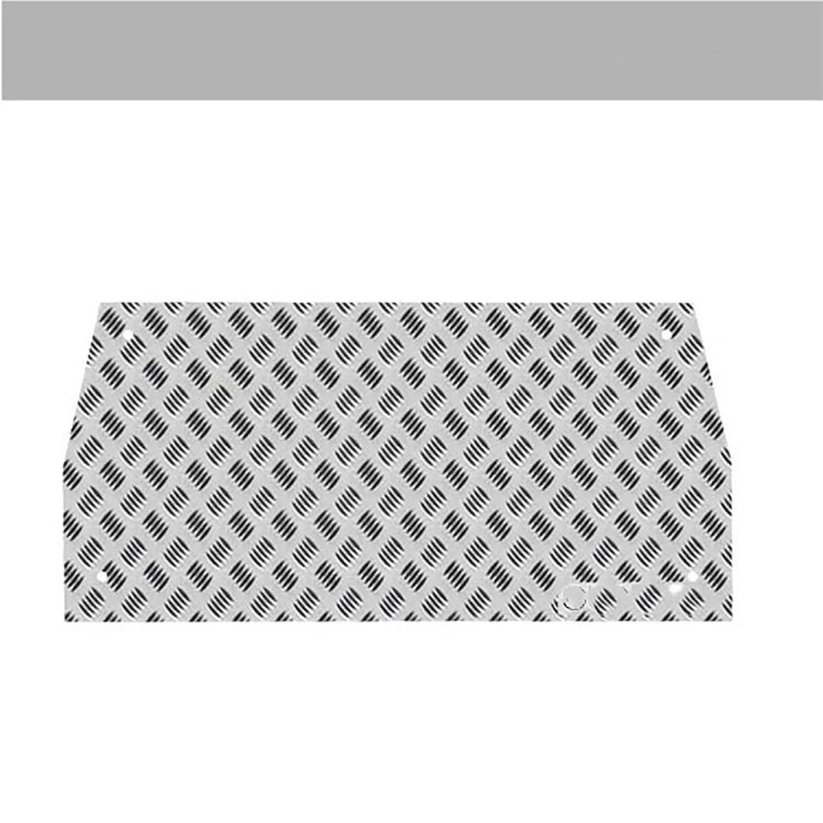 Metal Car Head Anti-skid Plate Board for WPL D12 Mini Truck RC Car Upgrade Parts