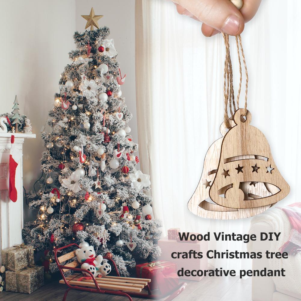 3pcs Nordic Style Merry Christmas Pendant DIY Xmas Tree Decor (JM01578)