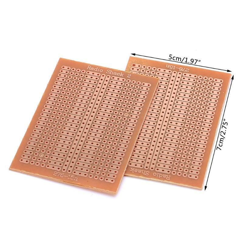 10 Pcs 5x7cm DIY Prototype Paper PCB Universal Experiment Matrix Circuit Board