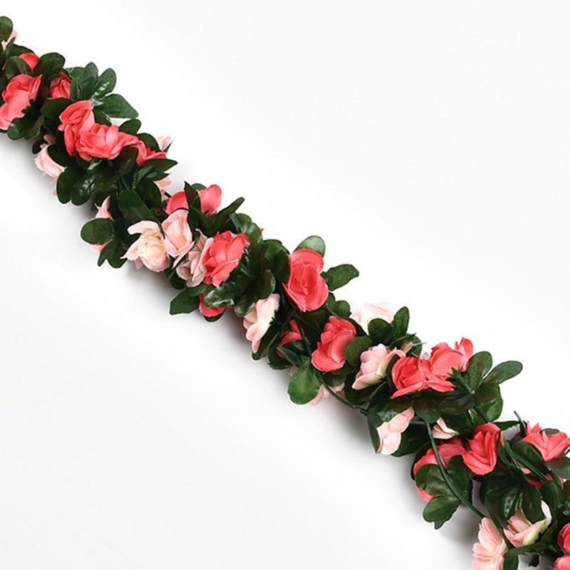 Rose Vine Wreath Easter Holiday Party Decorative Pendant Ornament