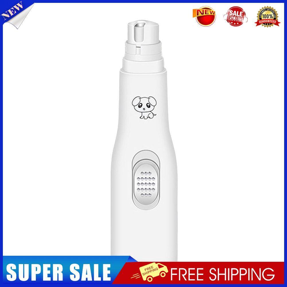 Electric Dog Nail Clippers Nail Grinders Pet Cat Paws Grooming Trimmer Tool