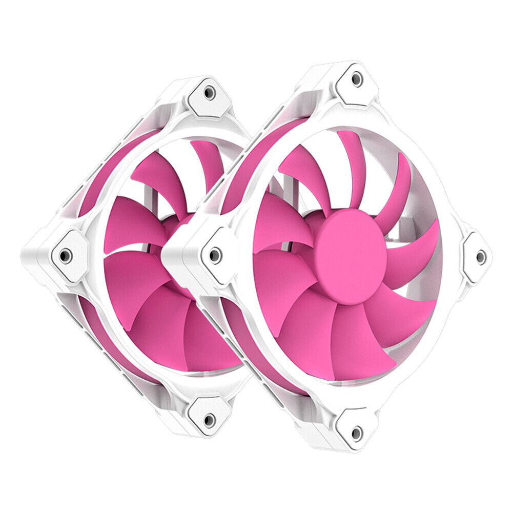 ID-COOLING ZF-12025-W 12V DC Cooling Fan Desktop PC Chassis Cooler Radiator