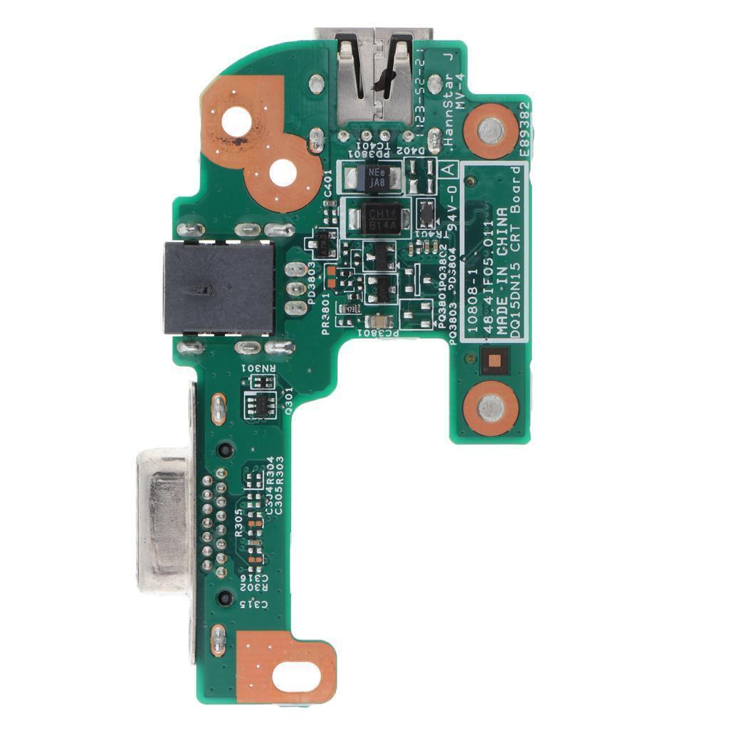 MagiDeal Laptop DC Socket Power VGA USB Board Repair for