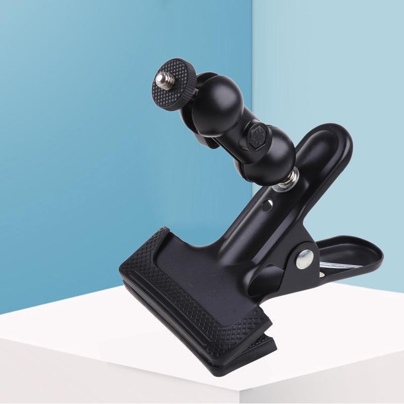 Table Clip Light Stand Expansion Holder for Photo Studio Reflector Gimbal Camera