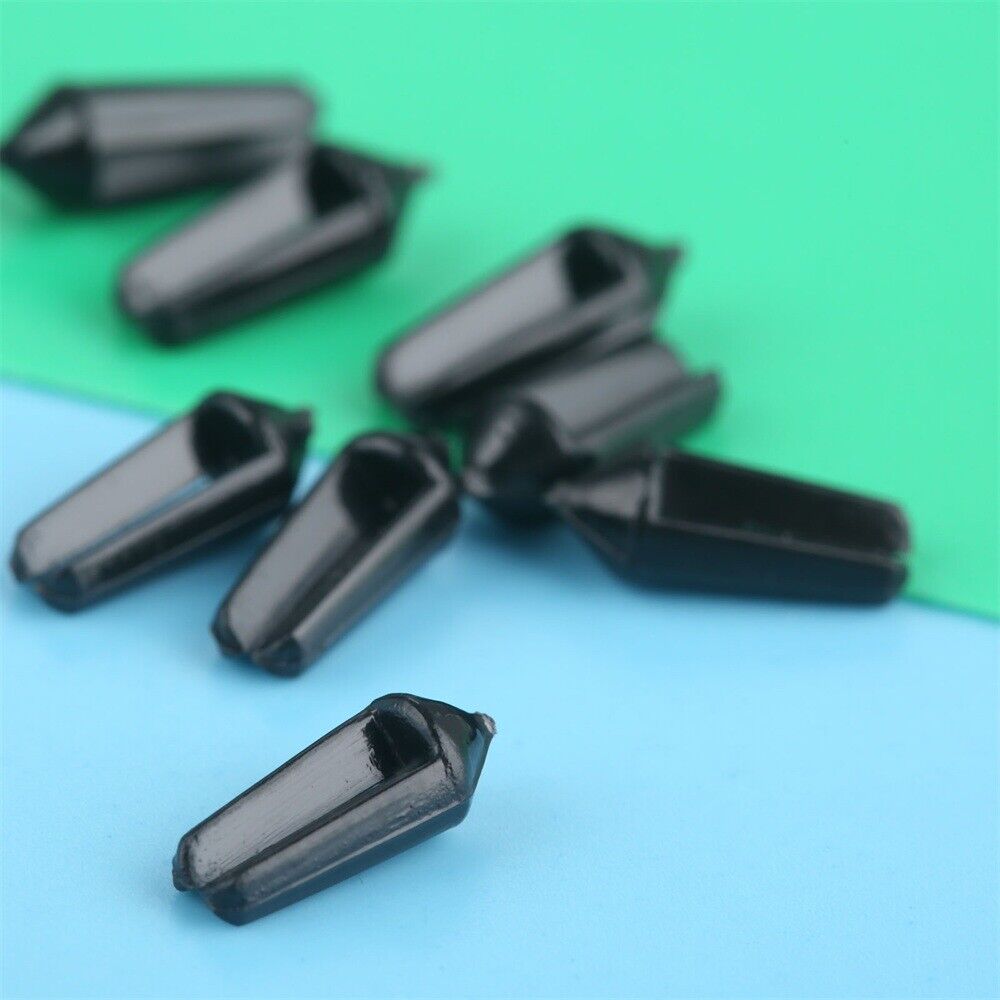 8Pcs Boomerang Nylon Dart Flight Protectors Square Darts Flights Aid Wing Guard