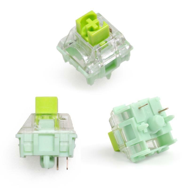 2pcs TTC ACE SMD Keyswitch for RGB Mechanical Keyboard Dustproof Switch 2P 60g