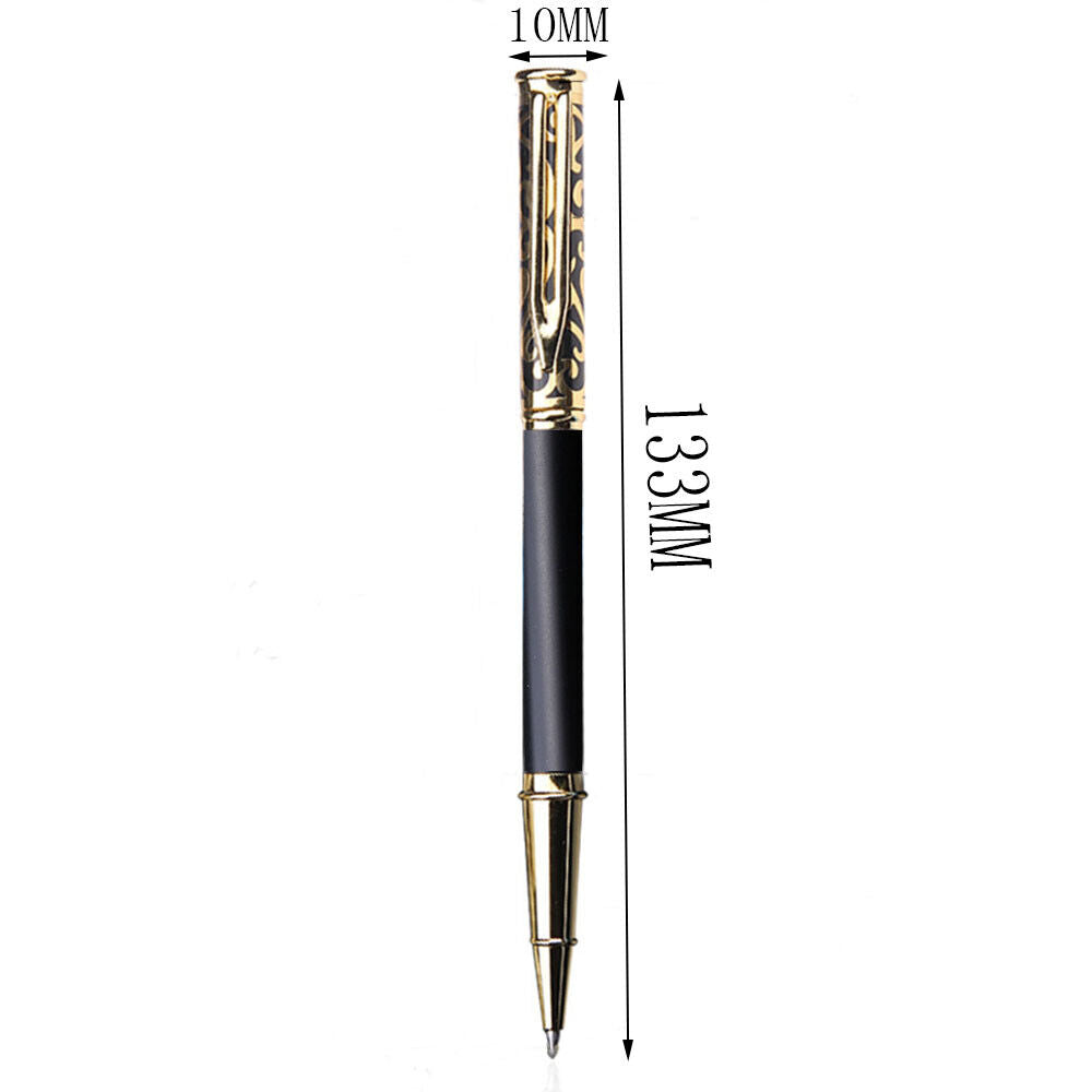 Writing Supplies Signing Metal Rollerball Pen Ballpoint Pen Signature Black Ink