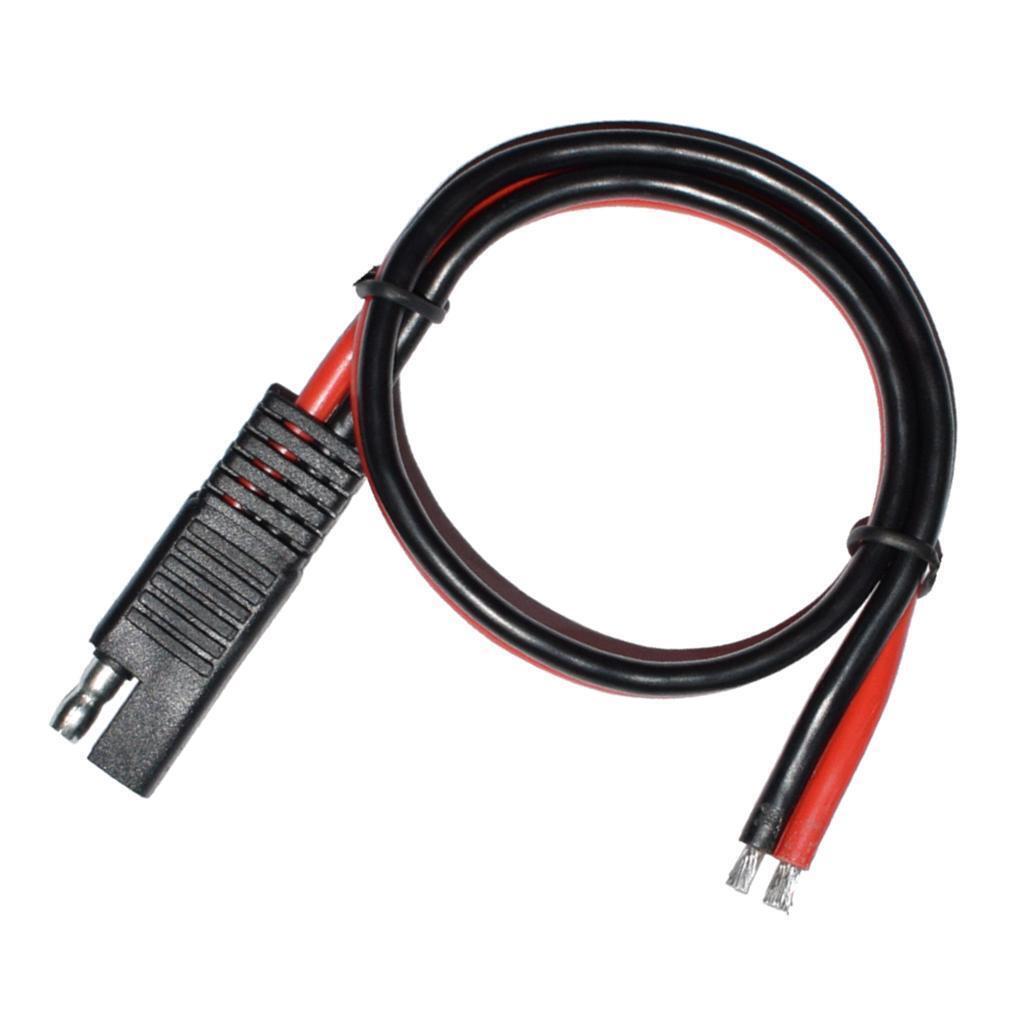 Extension Cable 12AWG 30A Harness Socket Connector SAE 400mm