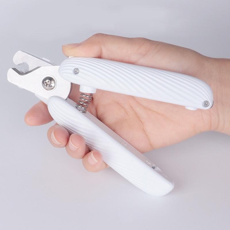 Pet Nail Clippers & Trimmers Built-in Nail File for Dog & Cat No Over Cutting