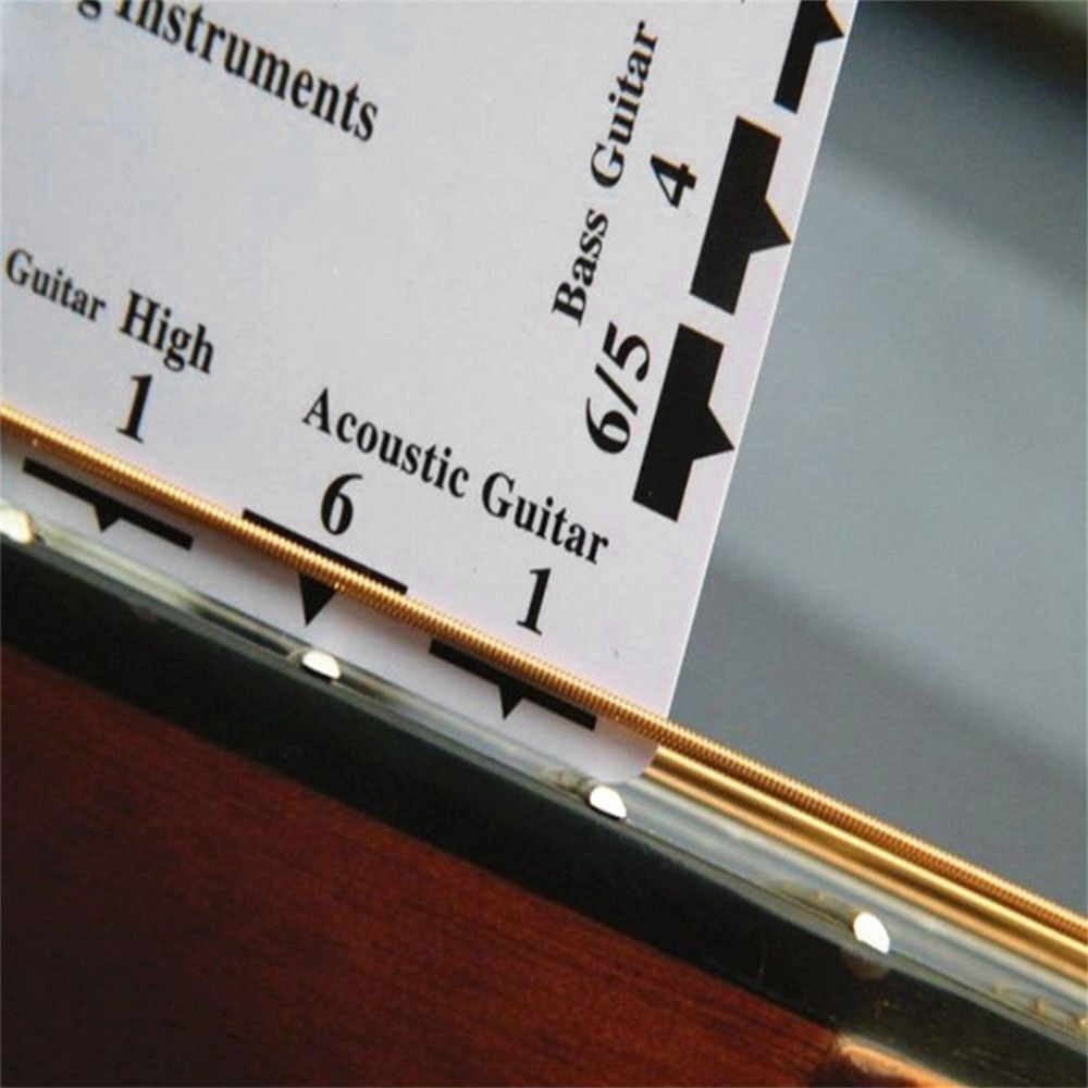 Action Ruler Luthiers Tool Guitar Neck Gauge Measuring Ruler For Gibson|Fender