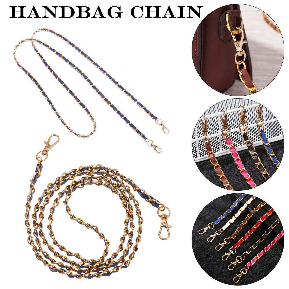 Metal Backpack strap Shoulder Bag aiguillette Handbag Chain Decorative Chain