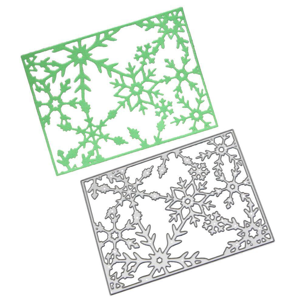 Snowflake Cutting Die Stencil Embossing Scrapbooking Album Craft Frame