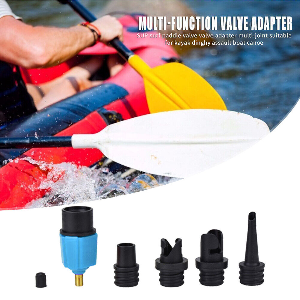Rowing Boat Valve Adapter Paddle Board Canoe Kayak Air Valve Pump Converter