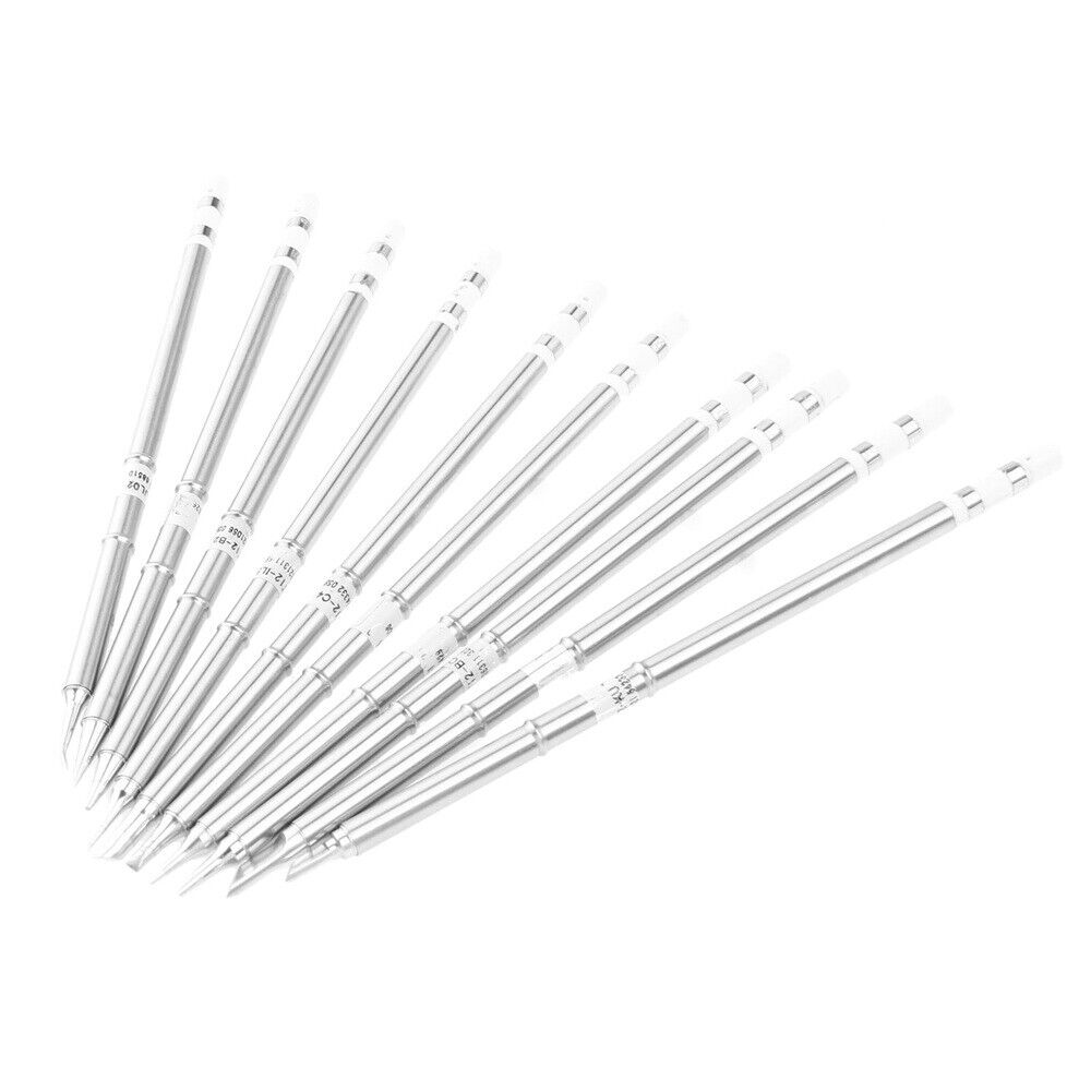 Replacement T12 Soldering Iron Tip T12-D24 BC2 C4 B2 KU ILS BL BC1 K JI02 10pcs