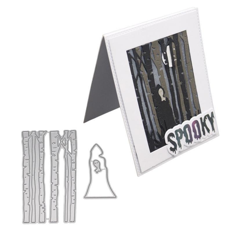 Forest Metal Cutting Dies Stencil Scrapbooking DIY Album Stamp Paper Card