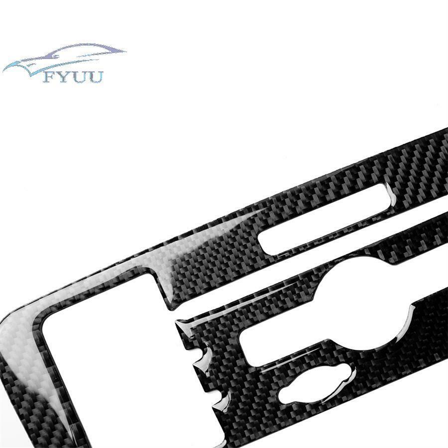 Carbon Fiber Center Control CD Panel Decor Cover Trim For Mercedes Benz GLA CLA