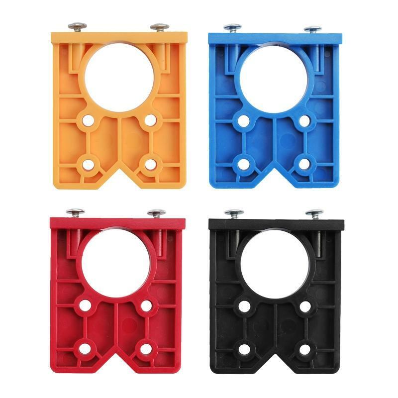 Forstner Drill Guide 35mm Hinge Drilling Jig for Cabinet Wood Process DIY Tool